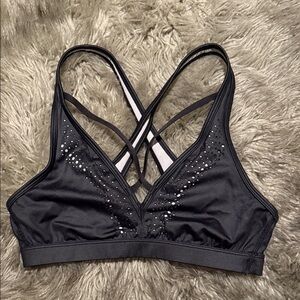 Victoria Sport Black Strappy Sports Bra